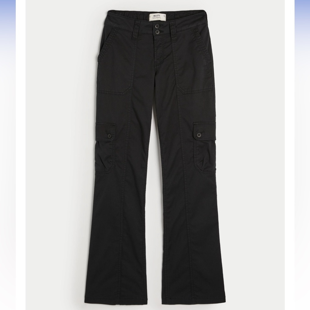 Hollister Black Cargo Pants 28L